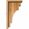 Ekena Millwork Mediterranean Rough Sawn Corbel w/Backplate, Western Red Cedar, 8"W x 10"D x 18"H COR08X10X18MED01RWR - alternate 4